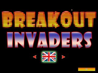 Breakout Invaders Title Screen